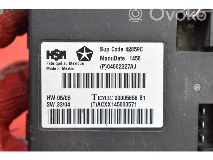 Jeep Grand Cherokee (WK) Unité de commande, module ECU de moteur 04602327AJ