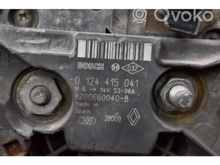 Renault Thalia I Alternador 8200660040