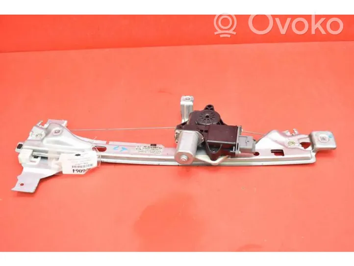 Peugeot 3008 I Rear door window regulator with motor 9682808780