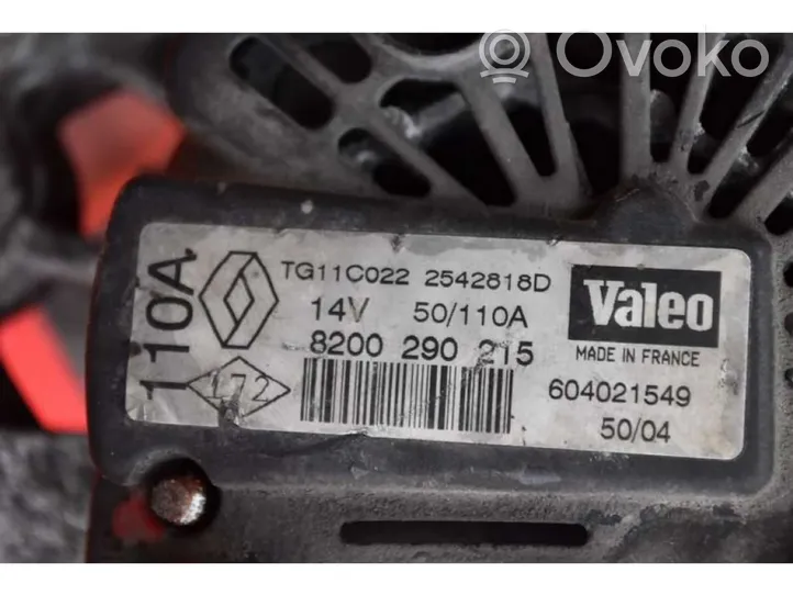 Renault Megane II Alternator 8200290215