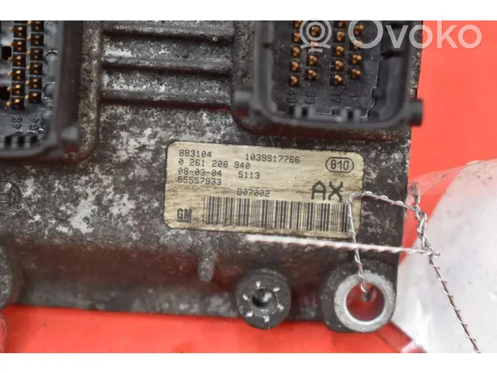 Opel Corsa D Galios (ECU) modulis 55557933