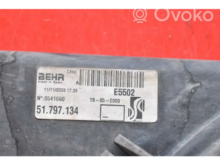 Fiat Punto (199) Elektrisks radiatoru ventilators 51797134