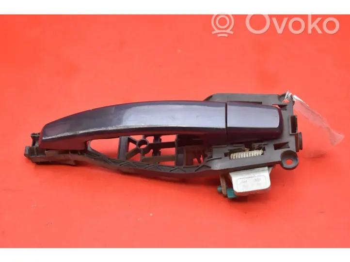 Opel Corsa D Klamka zewnętrzna drzwi przednich 24463524