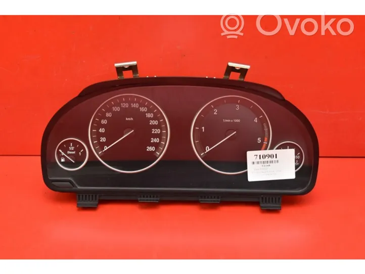 BMW 5 F10 F11 Speedometer (instrument cluster) 9265179