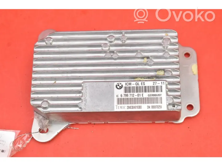 BMW 5 F10 F11 Unité de commande, module ECU de moteur 6799712