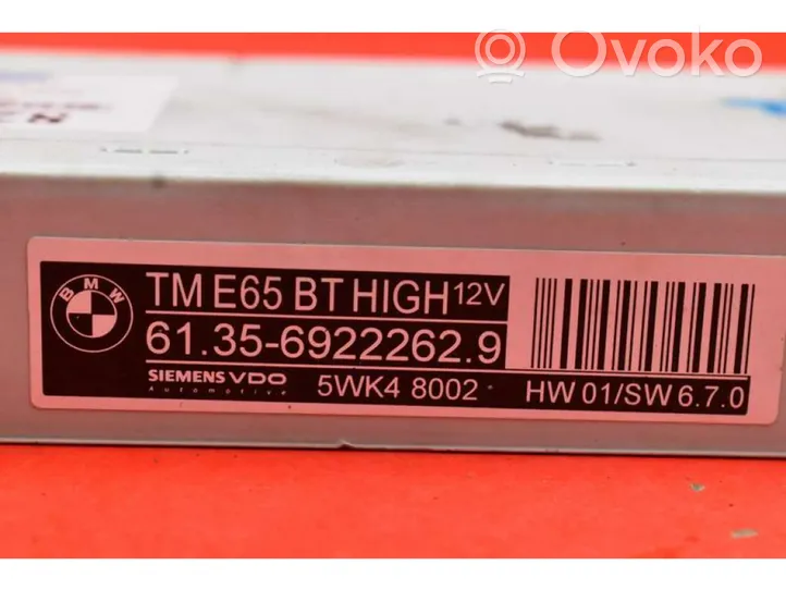 BMW 7 E65 E66 Centralina/modulo motore ECU 6922262