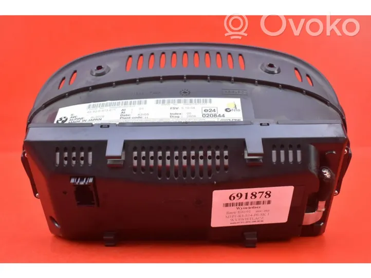 BMW X3 E83 Unità principale autoradio/CD/DVD/GPS 6973671