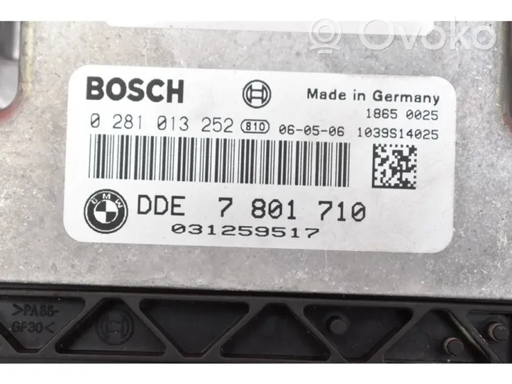 BMW X3 E83 Centralina/modulo motore ECU 7801710