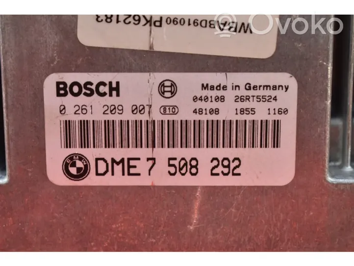 BMW X3 E83 Engine control unit/module ECU 7508292