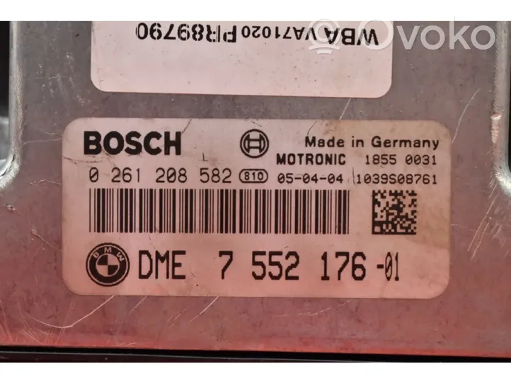 BMW X3 E83 Centralina/modulo motore ECU 7552176