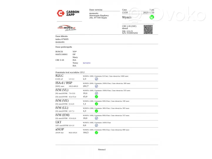 BMW X3 E83 Injecteur de carburant 7797877