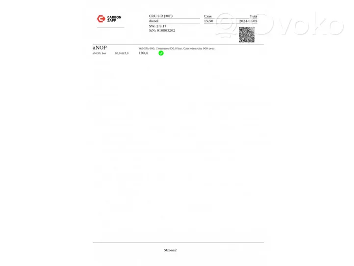 BMW X3 E83 Inyector de combustible 7793836