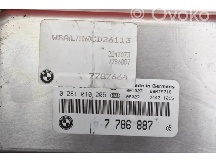 BMW 3 E36 Galios (ECU) modulis 7786887