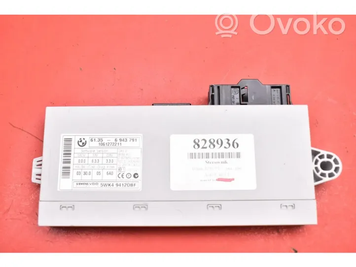 BMW X3 E83 Komputer / Sterownik ECU silnika 6943791