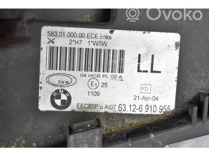 BMW 3 E46 Lampa przednia 6910955