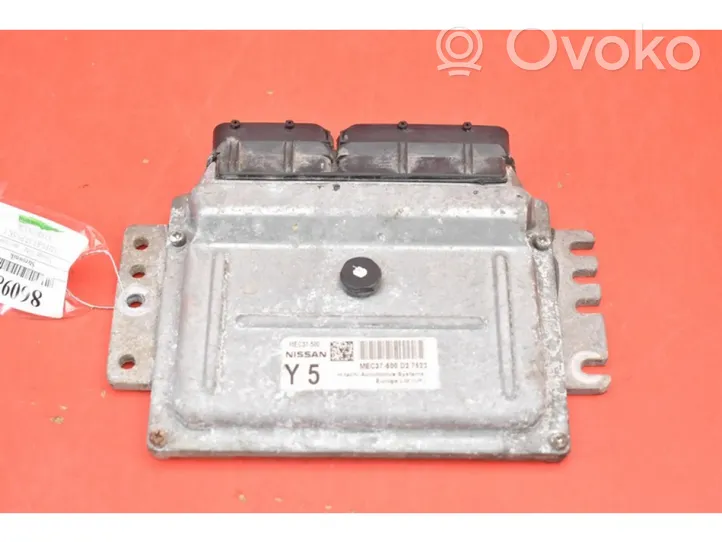 Nissan Note (E11) Unité de commande, module ECU de moteur MEC37-500D27523