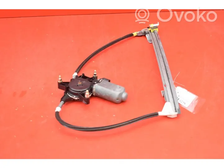 Renault Megane I Front door window regulator with motor 400324A