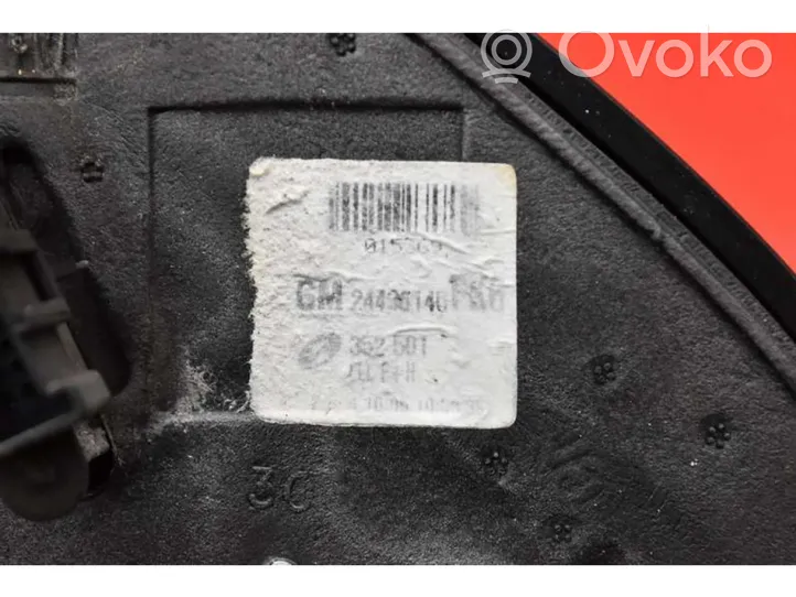 Opel Vectra C Rétroviseur électrique de porte avant 24436145