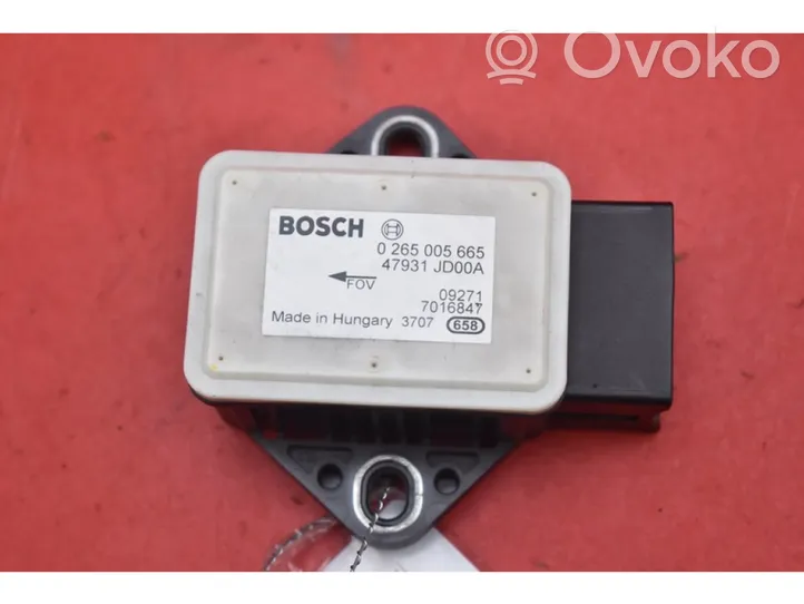 Nissan Qashqai Cita veida sensors 47931JD00A