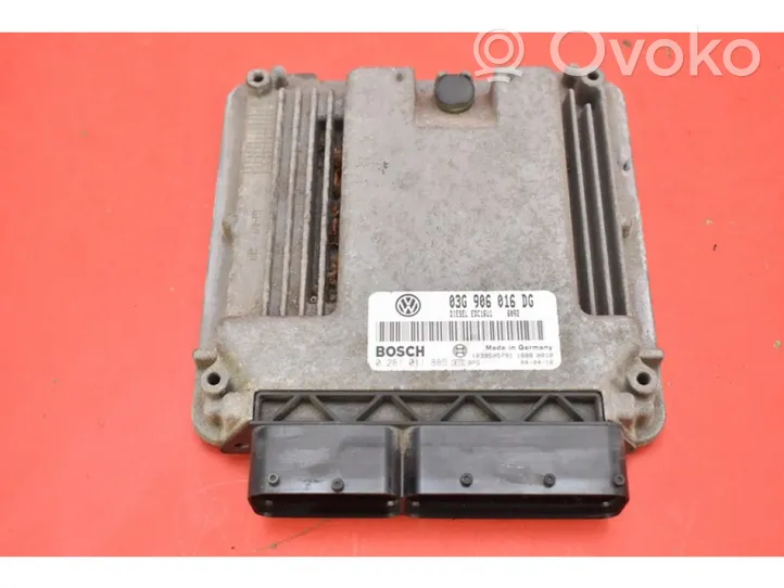 Seat Altea XL Motora vadības bloka ECU 03G906016DG