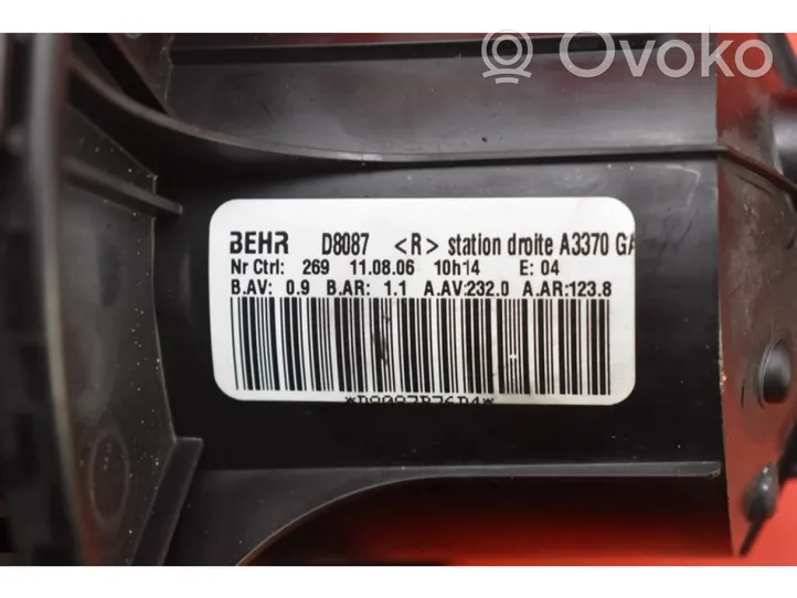 Opel Zafira B Ventola riscaldamento/ventilatore abitacolo D8087