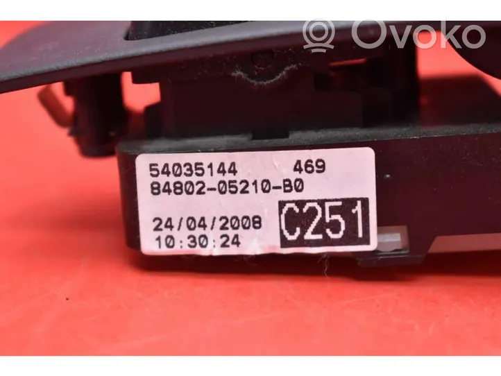 Toyota Avensis Verso Interruttore di controllo dell’alzacristalli elettrico 84802-05210-B0