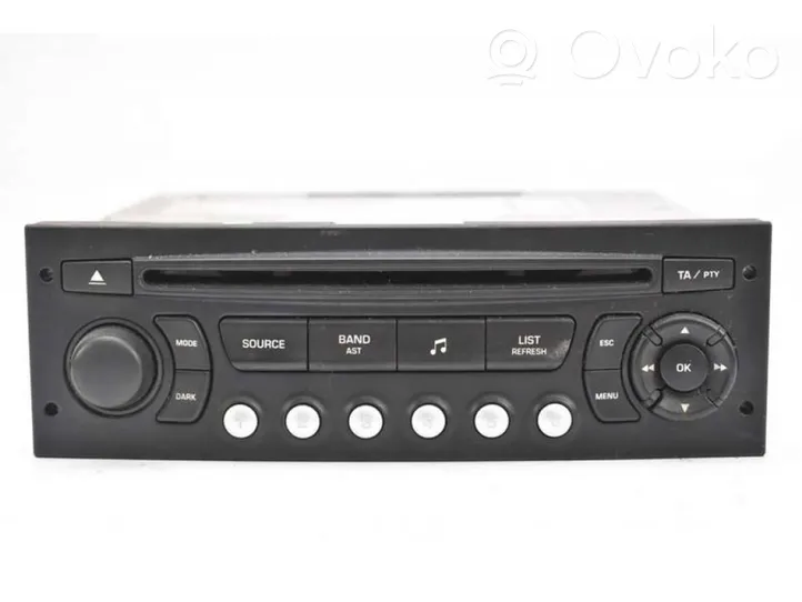 Citroen C5 Radio/CD/DVD/GPS-pääyksikkö 9666968077