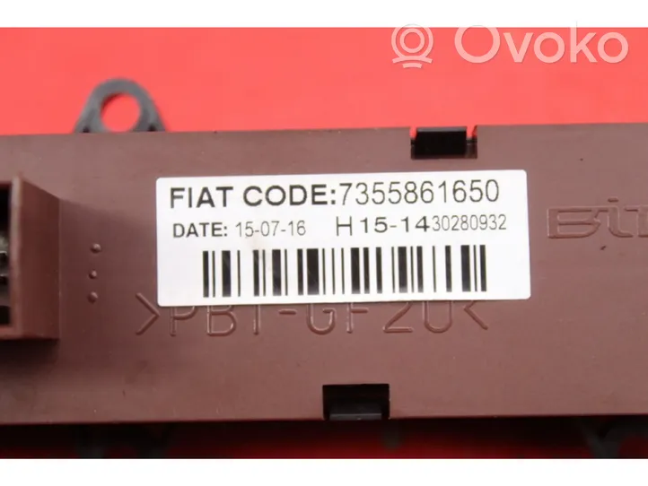 Fiat Ducato Przycisk świateł awaryjnych 7355861650