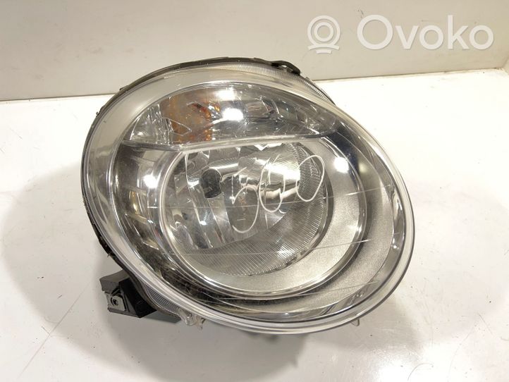 Fiat 500 Lampa przednia 