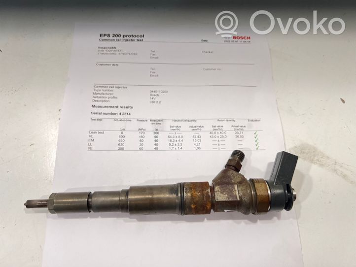 BMW 5 E60 E61 Injecteur de carburant 