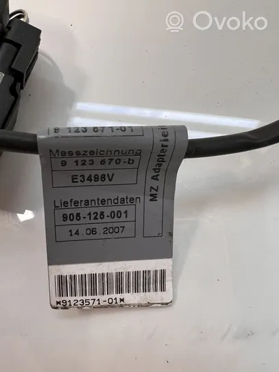 BMW 1 E81 E87 Cable negativo de tierra (batería) 