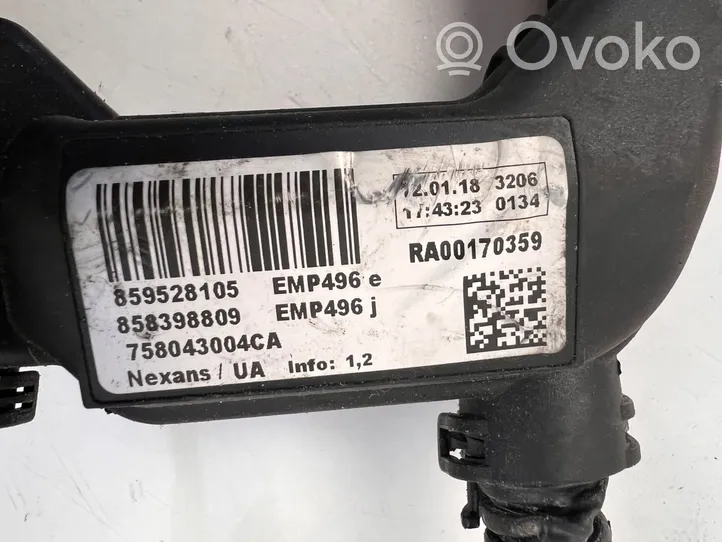 BMW X5 F15 Cableado de instalación del motor 9240898