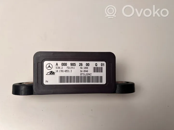 Mercedes-Benz S W221 ESP acceleration yaw rate sensor 