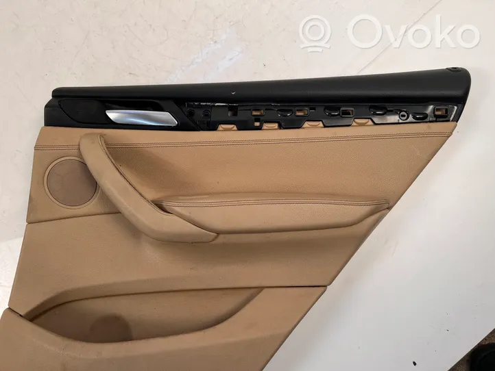 BMW X3 F25 Rear door card panel trim 