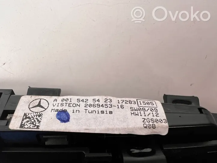 Mercedes-Benz C W205 Monitor del sensore di parcheggio PDC 