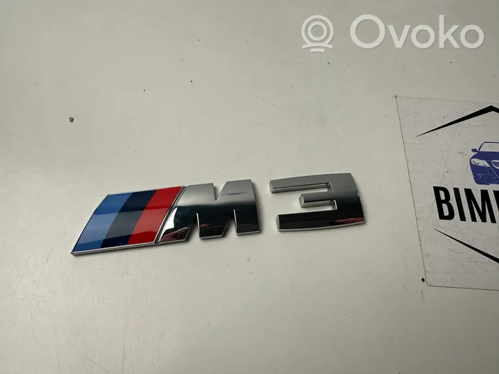 BMW M3 F80 Valmistajan merkki/mallikirjaimet 