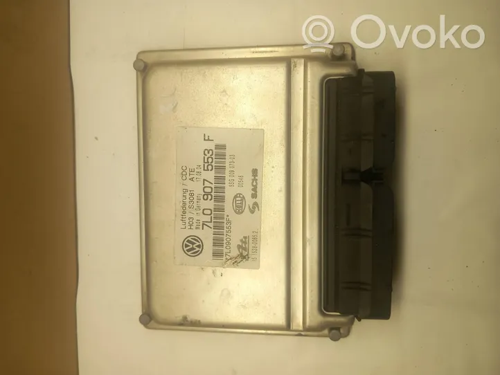 Volkswagen Touareg I Sterownik / Moduł zawieszenia pneumatycznego 7L0907553F