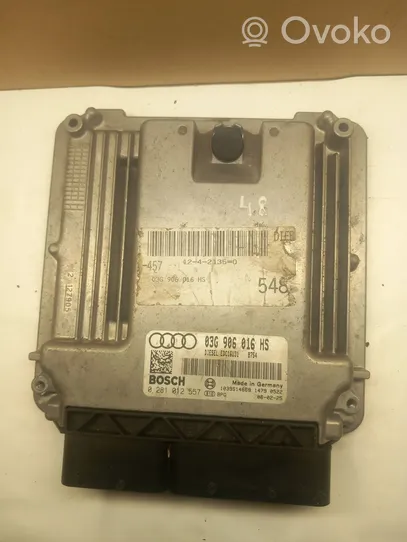 Audi A6 S6 C6 4F Engine control unit/module 03G906016HS