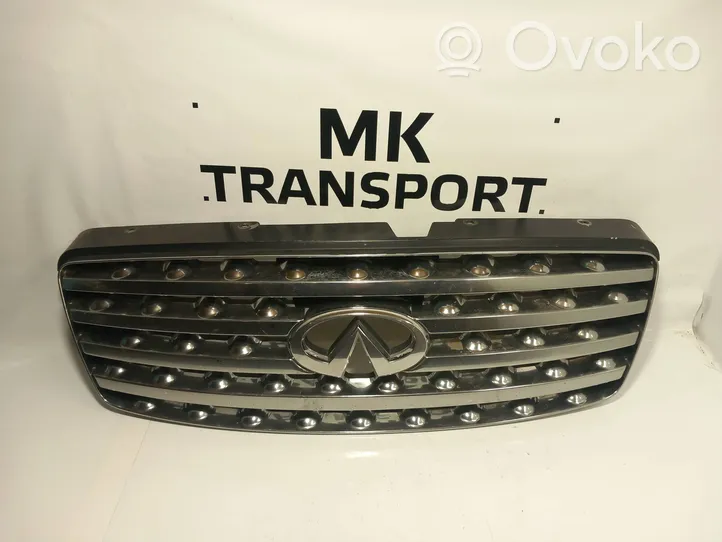 Infiniti FX Grille calandre supérieure de pare-chocs avant 62310CG000