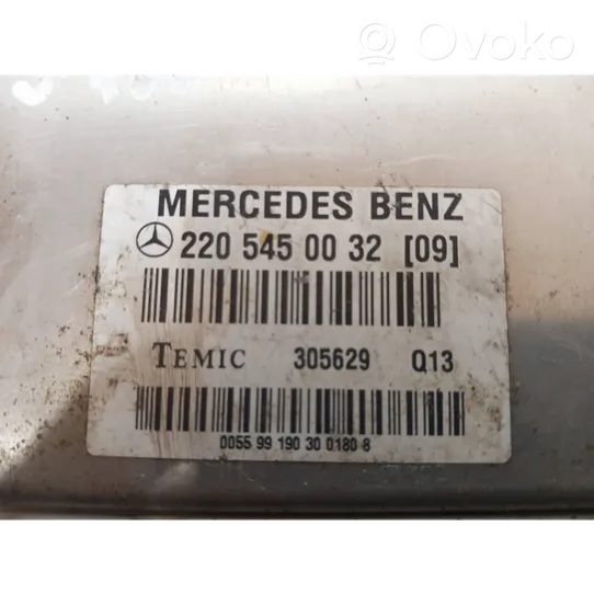 Mercedes-Benz S W220 Pakabos valdymo blokas 305629