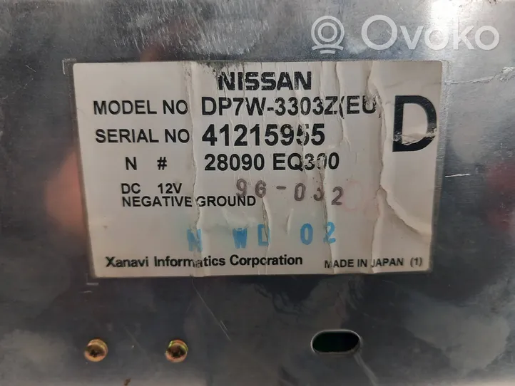 Nissan X-Trail T30 Écran / affichage / petit écran DP7W3303Z