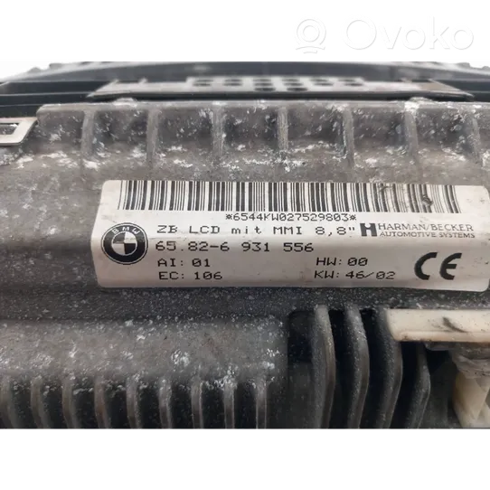 BMW 7 E65 E66 Compteur de vitesse tableau de bord 6931556