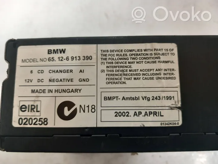 BMW X5 E53 CD/DVD-vaihdin 65126913390