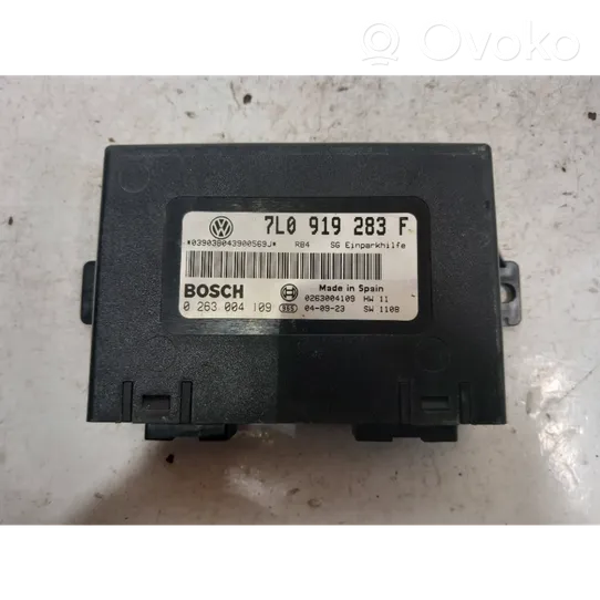 Porsche Cayenne (9PA) Parking PDC control unit/module 7L0919283F