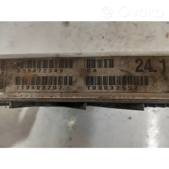 Volvo S80 Vaihdelaatikon ohjainlaite/moduuli 1T0403207