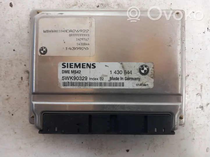 BMW 3 E46 Engine control unit/module ECU 1430844