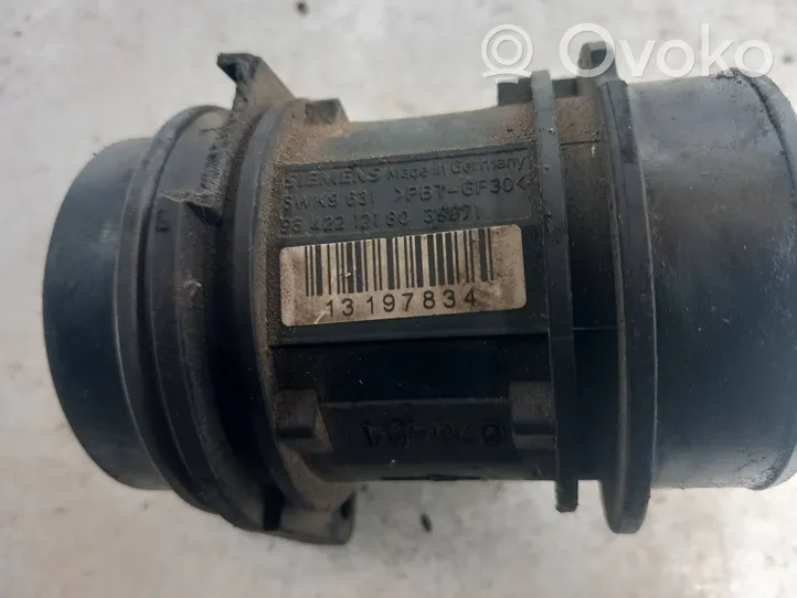 Peugeot 206 Mass air flow meter 9642212180