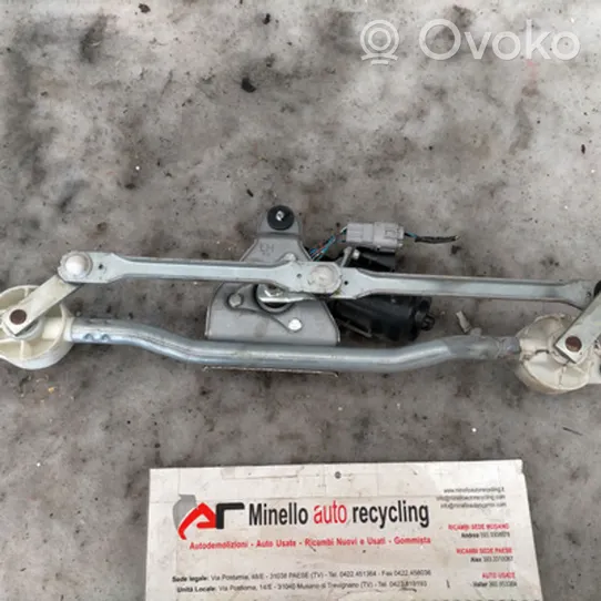 Opel Agila A Front wiper linkage and motor 95517286