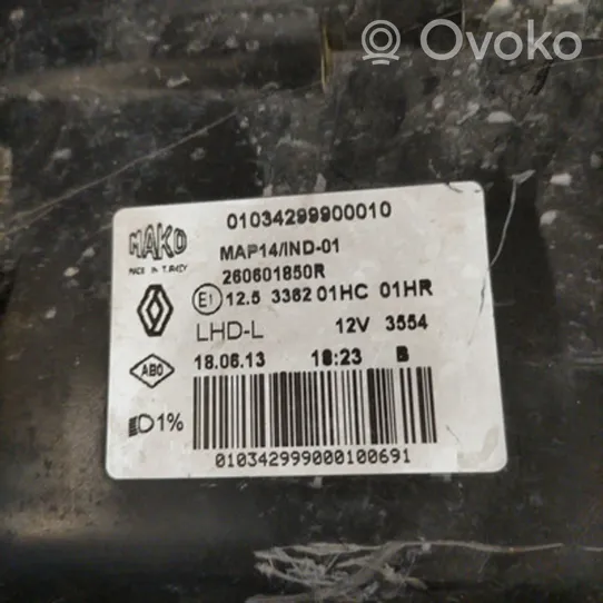 Renault Clio IV Odblask lampy tylnej 260608629R