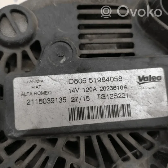 Fiat Tipo Generatore/alternatore 51984058